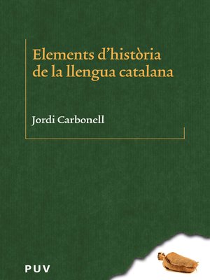 cover image of Elements d'història de la llengua catalana